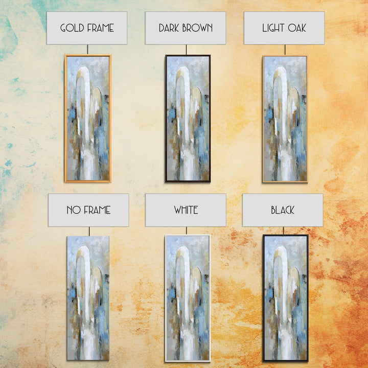 Modern Neutral Arch Abstraction Canvas Print, Waiting Room Art, Neutral Decor, Waiting Room Decor, Abstract Art, Calm, WRA-1x3-9