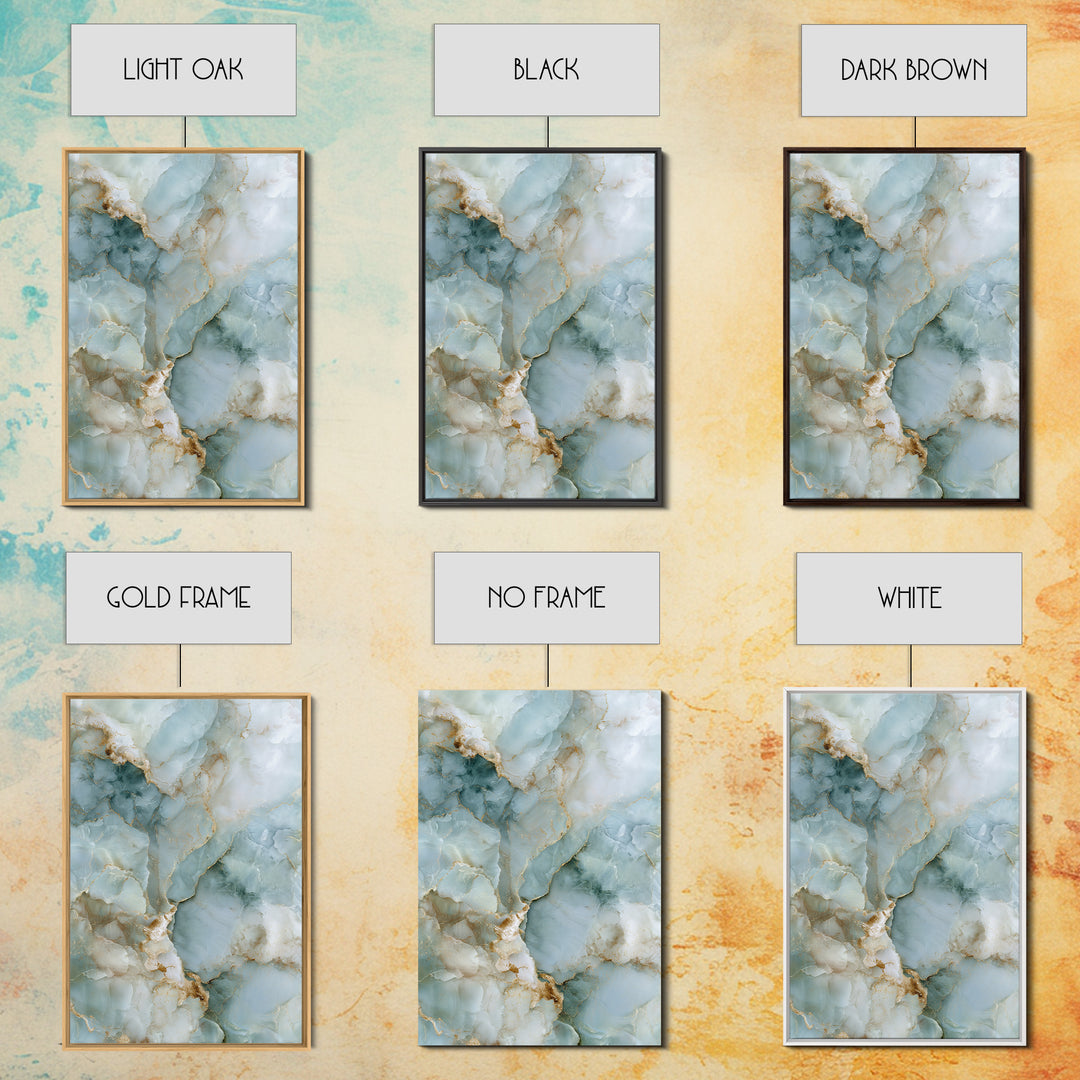 Light Marble Texture Abstract Canvas Print, Waiting Room Art, Therapy Office Decor, Waiting Room Decor, Abstract Art, Calm, WRA-2x3-32