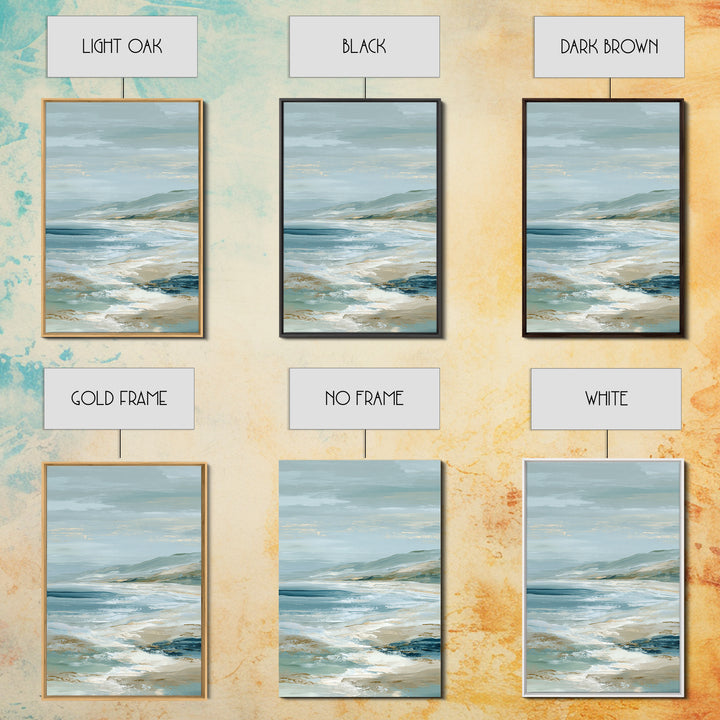 Soft Abstract Waves Canvas Print, Waiting Room Art, Office Decor, Waiting Room Decor, Abstract Art, Calm, Gallery Wall Art, WRA-2x3-58