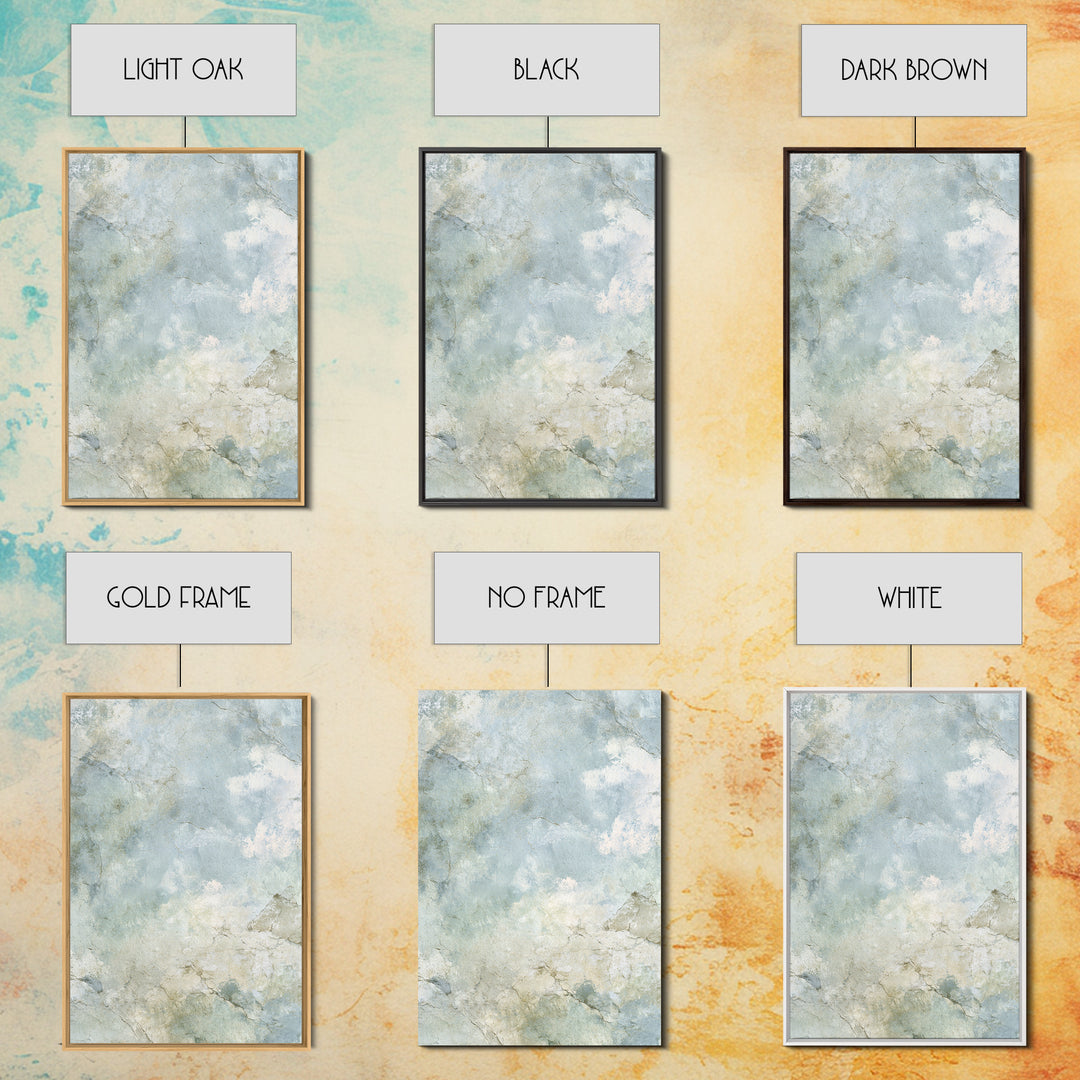 Light Marble Texture Abstract Framed Canvas Print, Waiting Room Art, Contemporary Art, Waiting Room Decor, Abstract Art, Calm, WRA-2x3-80