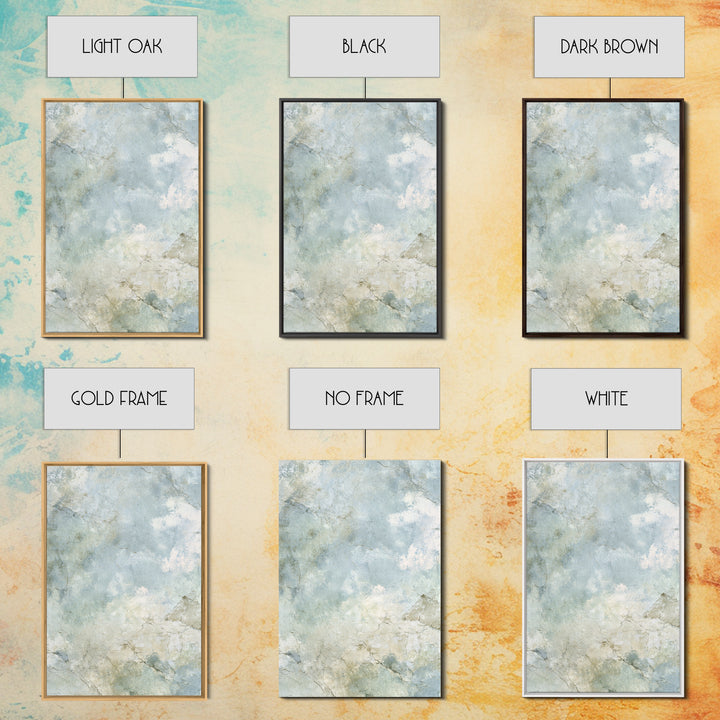 Light Marble Texture Abstract Framed Canvas Print, Waiting Room Art, Contemporary Art, Waiting Room Decor, Abstract Art, Calm, WRA-2x3-80