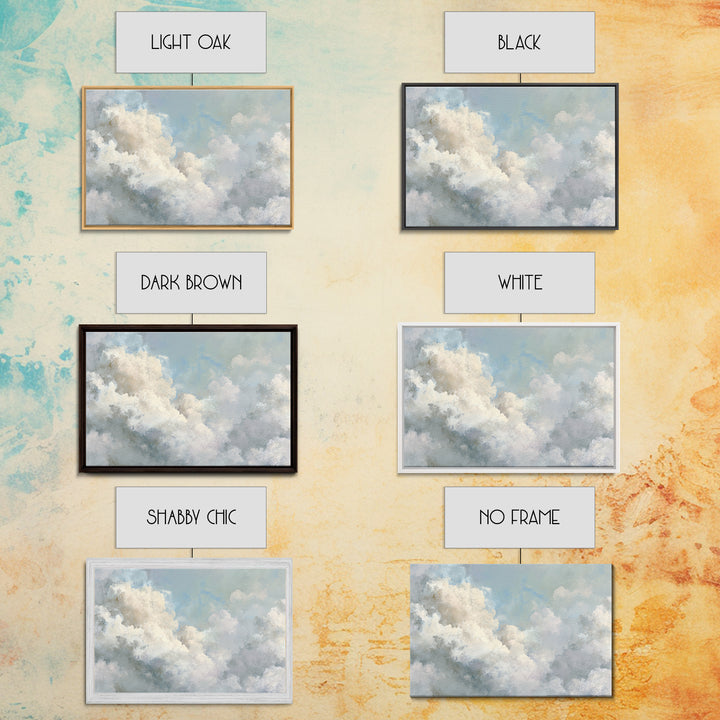 Large Cloudscape with Hopeful Light Canvas Print, Waiting Room Art, Neutral Decor, Waiting Room Decor, Fine Art, Calm, WRA-3x2-68