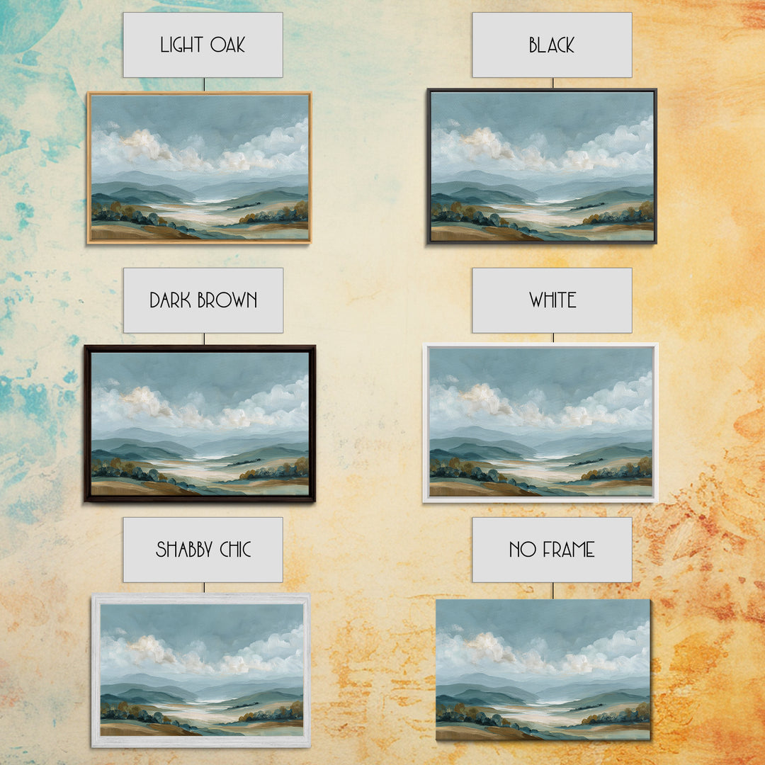 Large Cloudscape with Hopeful Light Framed Canvas Print, Waiting Room Art, Luxury Decor, Waiting Room Decor, Fine Art, Calm, WRA-3x2-92