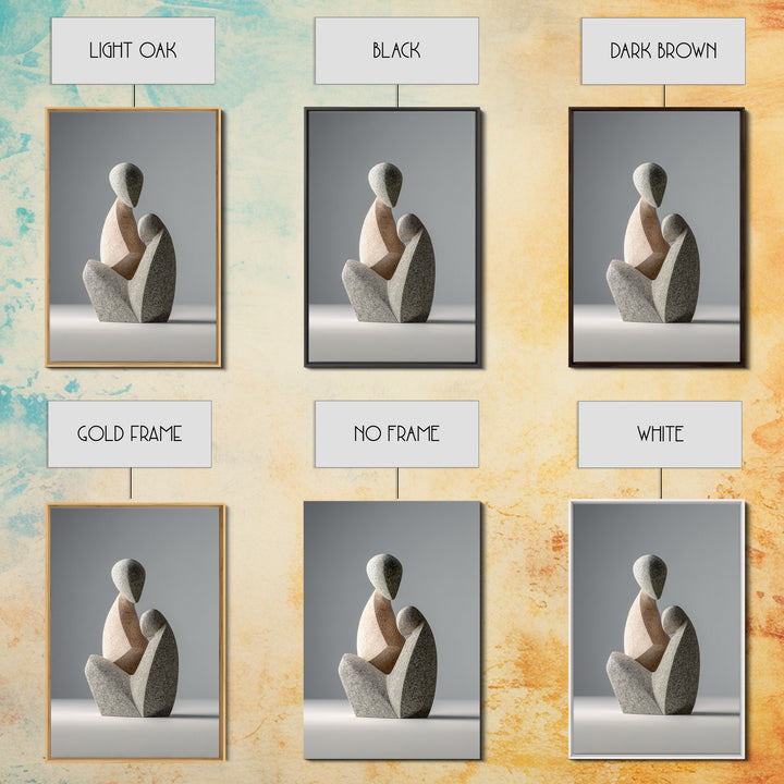 Seated Meditation Figure Canvas Print, Yoga Studio Art, Custom Wall Art, Yoga Studio Decor, Balance, Feminine Wall Art, YSA-2x3-81