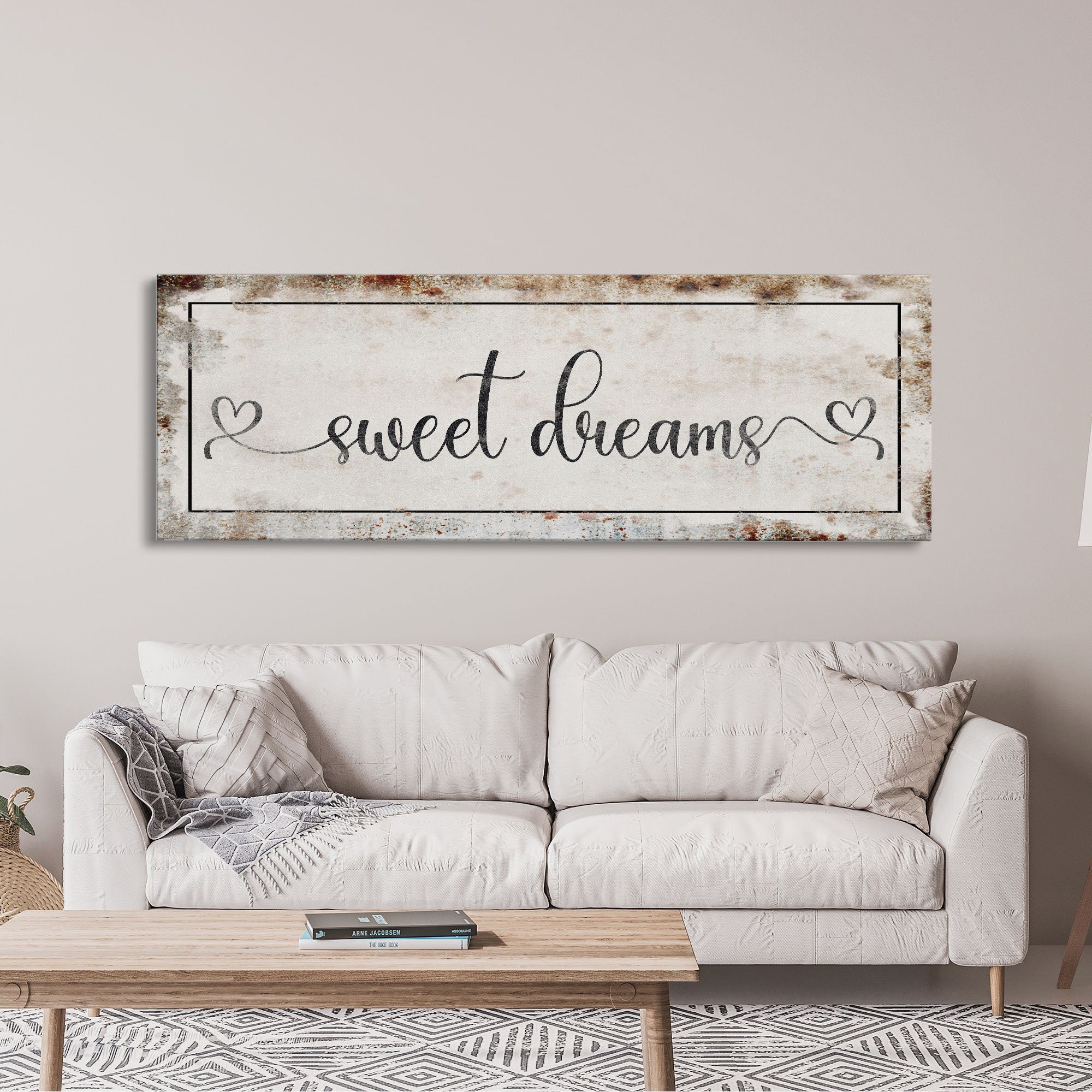 Sweet Dreams Canvas Sign, Master Bedroom Sign, Bedroom Wall Decor, Sign For Bedroom, distressed Canvas Sign, Sign Above Bed, Bedroom Art