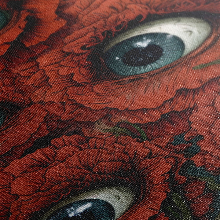 The All Seeing Flowers, Fantasy Dark Cottagecore, Creepy Bouquet, Gothic Art, Creepy Cottage Core, Unique Halloween Art, Forest Decor